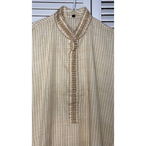 Men's Beige/Tan Indian Salwar - Picture 5 of 10